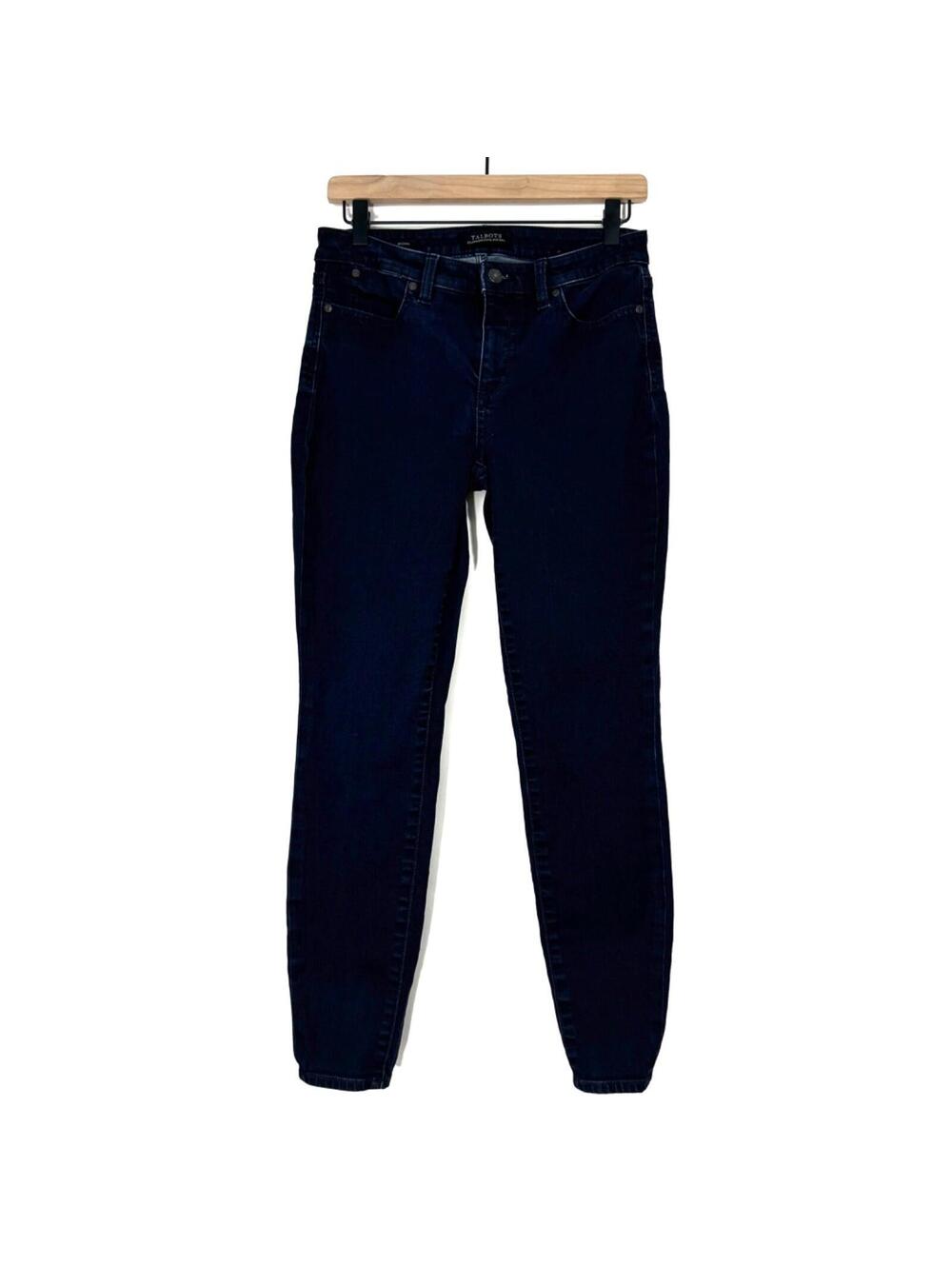 Talbots Women’s Size 4 Blue Dark Wash Flawless Five Pocket Jeggings Jeans